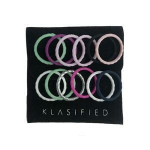Set of 12 Silicone Rings